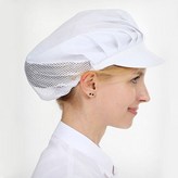 기본 반망사 위생모 화이트(fc-302)