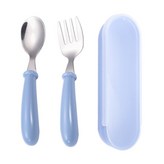 現貨 餐具藍 × 1個