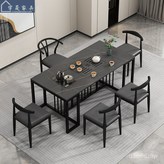 1米灰色茶台+2把牛角椅+1把Y椅 【送,組裝 × 1個