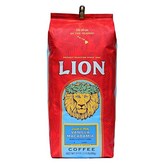 Lion Coffee 24K 골드 로스트 100% 코나 원두 커피 미디엄 라이트 로스트 알로하 맛 - 198.4g(7온스) 백