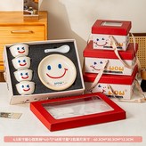 笑逐顏開4碗4勺2盤高檔禮盒 × 1個