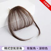 空氣劉海 深棕色 有鬢角 × 1個