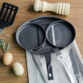 말랑시 인덕션 미니 스테이크팬 2구 그릴팬