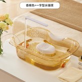 香檳色升級軟墊一字雨淋水迴圈 × 1個