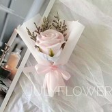 淺粉玫瑰 × 1個