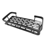 免打孔單層置物架（鈦鋼版）長方 × 1個