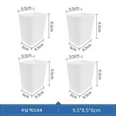 액세서리 수납함 화이트 4개 × 1개