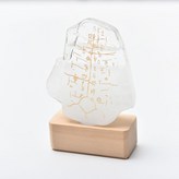 白色甲骨文天氣瓶+發光底座:白色甲骨文天氣瓶+發光底座 × 1個