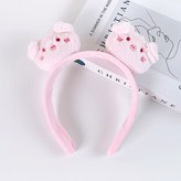 볼터치 동물얼굴머리띠-돼지 × 1개