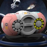 粉色 八面太空系魔方豆 中文盒 × 1個