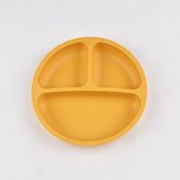 明黃色,食品級硅膠【無吸餐盤】 × 1個