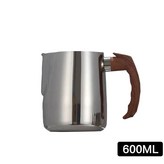 G. 600ml 나무결 라떼 아트 컵 × 1개