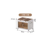白色2204寬度60CM,2層 × 1個