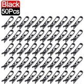 색상: 4. 50PCS-Black × 1개