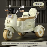清新綠-單電單驅(6v4A*1個電瓶+380電機)-置物籃+:如圖 × 1個