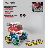 按壓燈光大腳車/牛魔王 × 1個