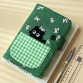 叮噹貓存錢本【送刺繡小黑貓】,定頁款丨50張100頁可存放20000元 × 1個