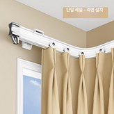 싱글 레일 측면 장착 1.5m × 1개