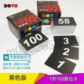 1-100黑色 銀行卡材質橫版 × 1個