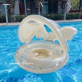 透明亮片蝴蝶蓬蓬圈 建議1 一 5歲 × 1個