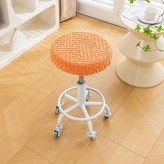 工字格-橘色:圓凳座面直徑25-30cm適用 × 1件