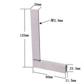 寬座角尺125X801級碳鋼 × 1個