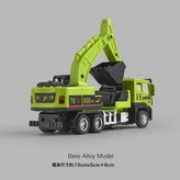 合金 綠色挖掘機(合金車頭):如圖 × 1個