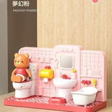 過家家 一 小熊電子廁所 粉色 × 1套