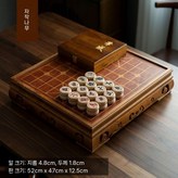 장기판 세트 + 나무 장기알 상자 × 1개