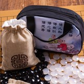 흑46개+백46개+가죽판+가방 × 1개
