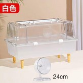 實用兩裝 白色籠子2件套 籠子+跑輪 × 1個