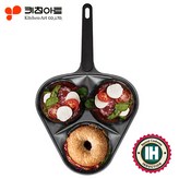 키친아트 뉴 에그팬 3구(인덕션 추가) × 1개