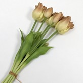 手札鬱金香花花-咖色 × 1個