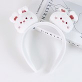 볼터치 동물얼굴머리띠-토끼 × 1개