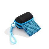 圓柱盒—天藍,毛巾尺寸：30*60±2cm × 1個