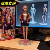 獵魔女團搪膠【紫發魯米單隻】關節可活動 × 1個