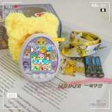 電池款-白色+黃套皮卡丘掛繩電池 × 1個