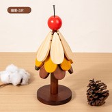 聖誕樹隔熱 三片+底座+蘋果:如圖 × 1個