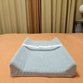 藍色豆豆絨 80x45cm × 1個