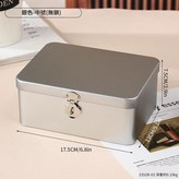 銀色 - 中號 無鎖 × 1個