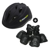 블랙세트 - 헬멧+보호대 S(아동) × 1개
