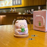 原創佛系豬豬小擺件 - 上上籤 禮盒裝 × 1個