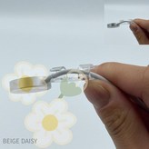 케이블 USB 전선 고정 클립 홀더 선정리 투명 소 × 1개