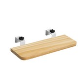 實木本色-白可調掛勾-30cm檯面 × 1個