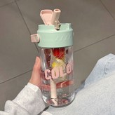 吸管杯 綠色 × 1個