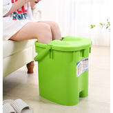 綠色,加厚高25CM無蓋6個按摩輪 × 1個