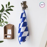 2407주방수건 다이아(ARGYLE) 4매 × 1세트