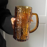樹紋啤酒杯【琥珀】,401-500毫升 × 1個