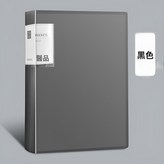 無扣-半透明黑色:20頁 × 1個