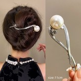 30.銀色珍珠(10.8cm)適髮量少 × 1個